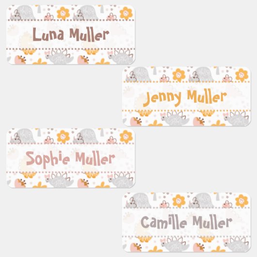 Etiketten Etiketten Kinderkleding Thema Labels (Groep)