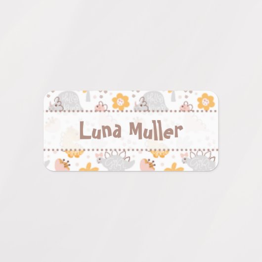 Etiketten Etiketten Kinderkleding Thema Labels (Design 1)