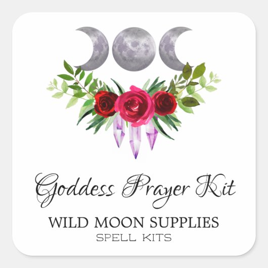 Etiketten Godin Prayer Spell Kit (Voorkant)