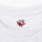 Etiketten - heldere waterverf bloemen labels (Aangebracht)