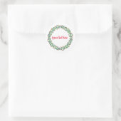 Etiketten kerst stickers (Tas)