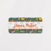 Etiketten Kinderkleding Dinosaurus Labels (Design 2)