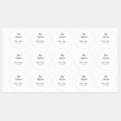 Etiketten Labels (Vel)