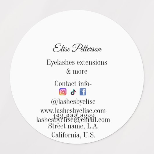 Etiketten Labels (Design 2)