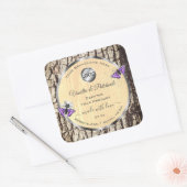 Etiketten Logo van natuurlijke boomschors (Envelop)