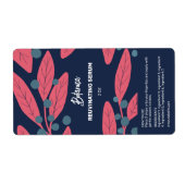 Etiketten met flaconleder uit het serumdropper (Voorkant)