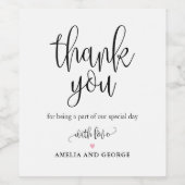 Etiketten met flesjes voor bewerkbare kleuren met  (Enkel label)