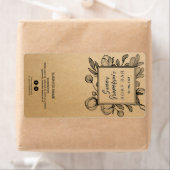 Etiketten met flessenstaafjes voor kraftzeep (Insitu)