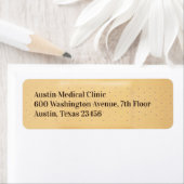 Etiketten met retouradres voor medische verbanden (Insitu)