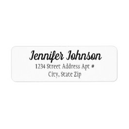  etiketten met streepjesomschrijvingsadressen voor