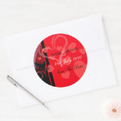 Etiketten - Mystic Heart - Black/Red (Envelop)