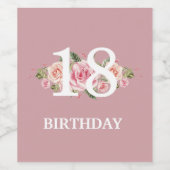 Etiketten op flacons op maat van zondag (Enkel label)