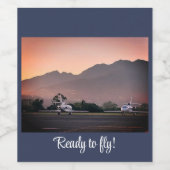 Etiketten op flesjes (Enkel label)