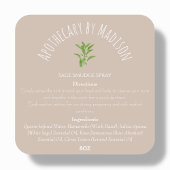 Etiketten op flesjes met flesjes met flesjes met a