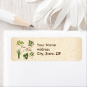 Etiketten op vinnen kruiden aanpassen (Insitu)