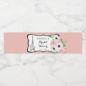 Etiketten op Vrijgezellenfeest-water in Parijs (Enkel label)