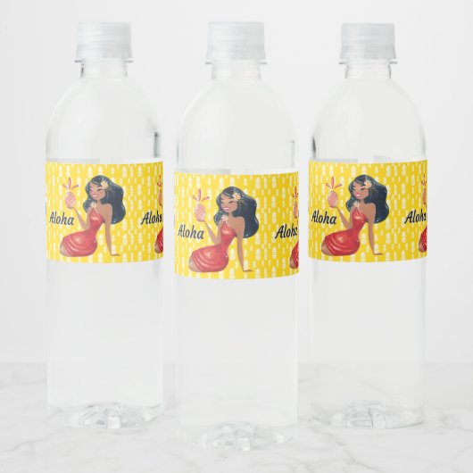 Etiketten op waterflessen (Flessen)