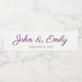  etiketten op waterflessen (Enkel label)