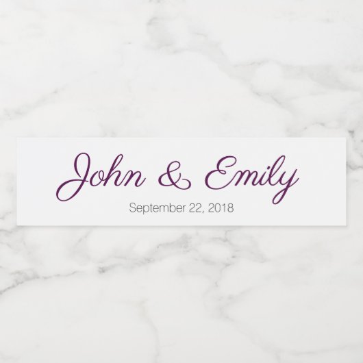  etiketten op waterflessen (Enkel label)