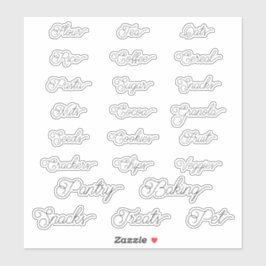 Etiketten panterplaten sticker