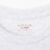 Etiketten Regenboogkleding Labels (Aangebracht)