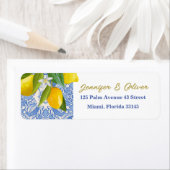 Etiketten retourneren. Citroenen en Tegels Middell (Insitu)