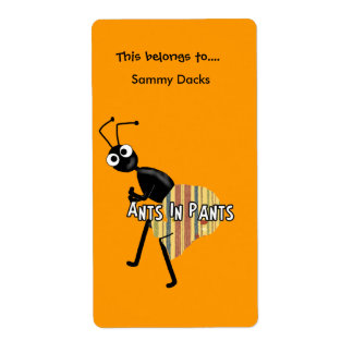 Etiketten Stickers Bookplate Ants in Pants