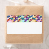 ETIKETTEN - TEENSLIPPERS voor kunststijl Pop (Insitu)