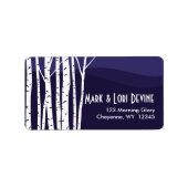 Etiketten van de bergtekenaar Aspen (Voorkant)