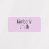 Etiketten van de Boho Girl School Name Labels (Design 1)