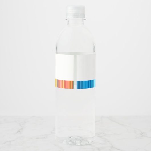 ETIKETTEN VAN DE FIESTA-WATERFLES (Achterkant)