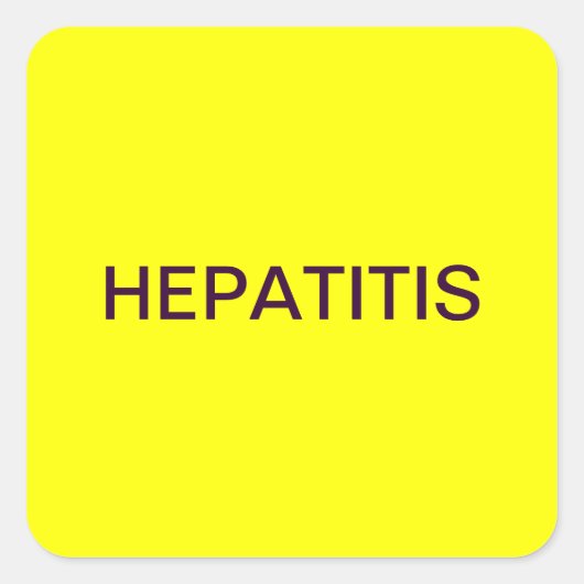 Etiketten van de Hepatitis Medische Grafiek (Voorkant)