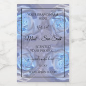 Etiketten van Florence - Lichtblauw Roos (Enkel label)