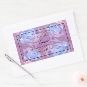 Etiketten van Florence, lichtgevende Paarse Blauwe