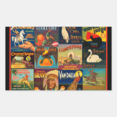 Etiketten van  fruitkisten (Voorkant)