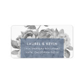 Etiketten van het Adres van de Floral Terugkeer | (Voorkant)