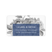 Etiketten van het Adres van de  Floral Terugkeer | (Voorkant)