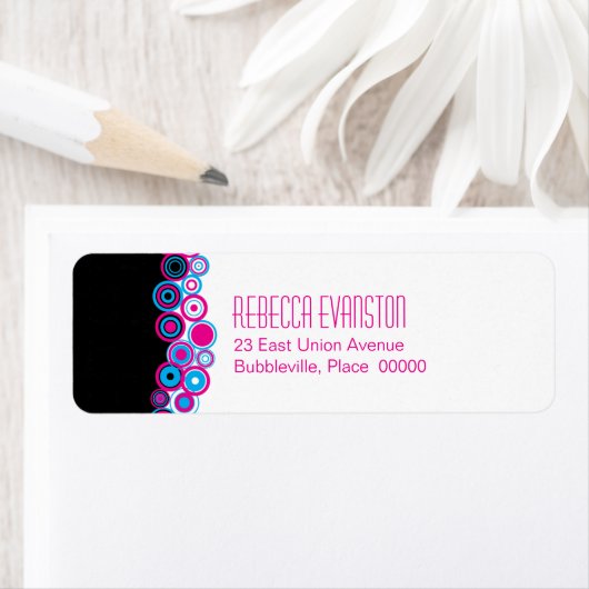 Etiketten van het Adres van de Terugkeer van de br (Insitu)