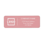 Etiketten van het Adres van het Bedrijfs van de do (Voorkant)