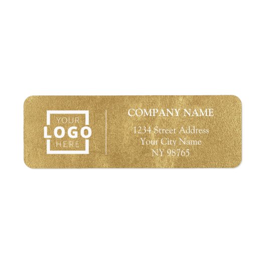 Etiketten van het Adres van het Bedrijfs van de do (Voorkant)