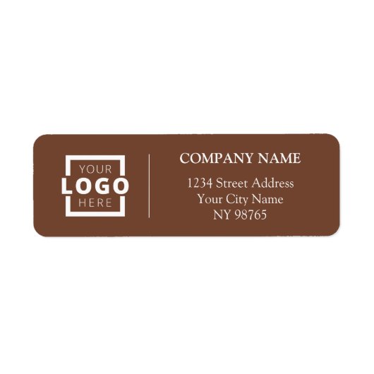 Etiketten van het Adres van het Bedrijfs van de do (Voorkant)