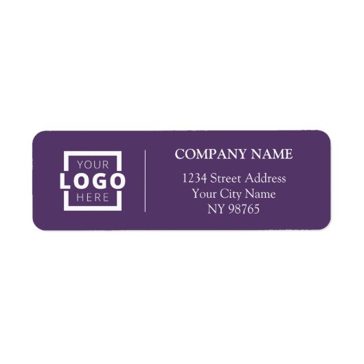 Etiketten van het Adres van het Bedrijfs van de do (Voorkant)