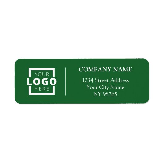 Etiketten van het Adres van het Bedrijfs van de do (Voorkant)