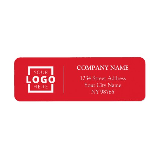 Etiketten van het Adres van het Bedrijfs van de do (Voorkant)