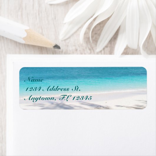 Etiketten van het de douaneterugkeeradres van Beac (Insitu)