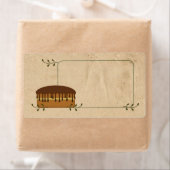 Etiketten van het taartproduct (Insitu)