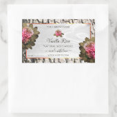 Etiketten van natuurlijke boomschors Witte houtkor (Tas)