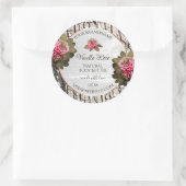 Etiketten van natuurlijke boomschors Witte houtkor (Tas)