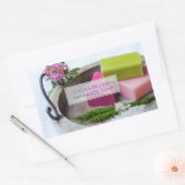 Etiketten van natuurlijke organische handgemaakte  (Envelop)