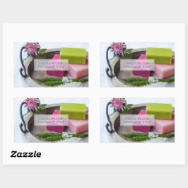 Etiketten van natuurlijke organische handgemaakte 